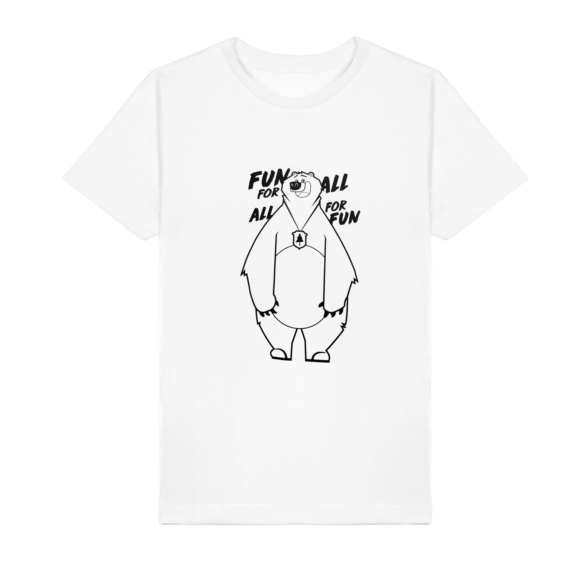 T-shirt-Fun-for-all-blanc
