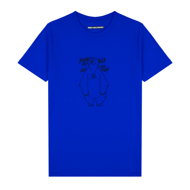 T-shirt-Fun-for-all-bleu