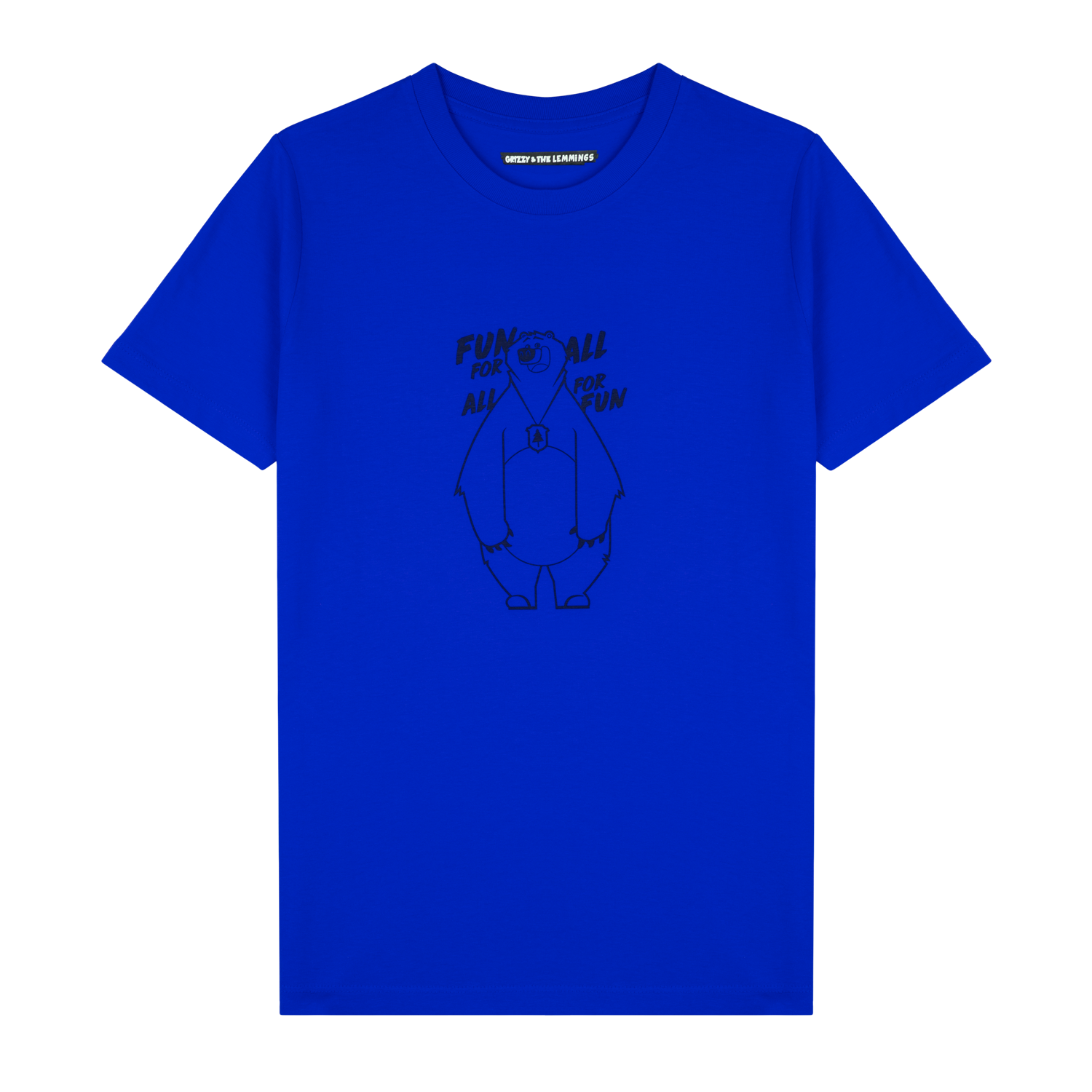 T-shirt-Fun-for-all-bleu